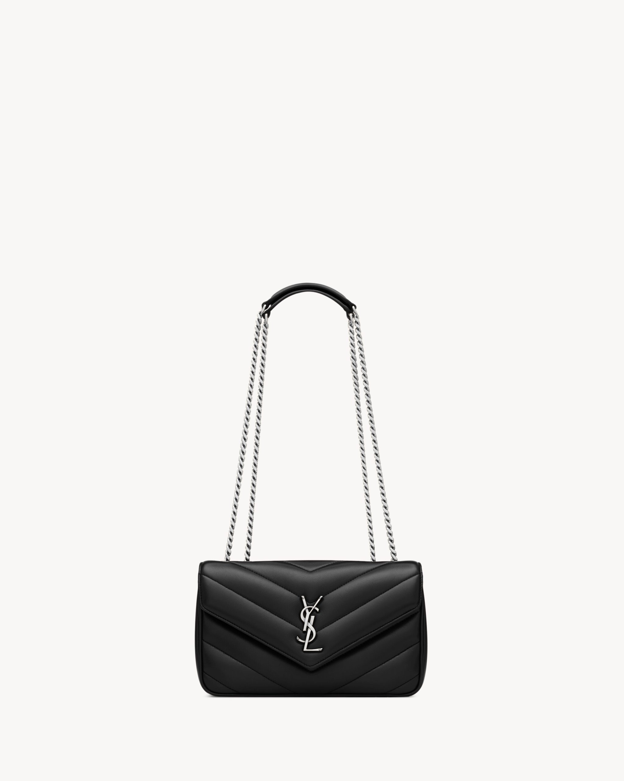 YSL LOULOU small in MATELASSÉ lambskin - Image 1